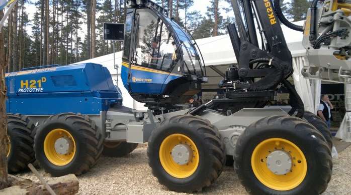 harwester rottne h21d